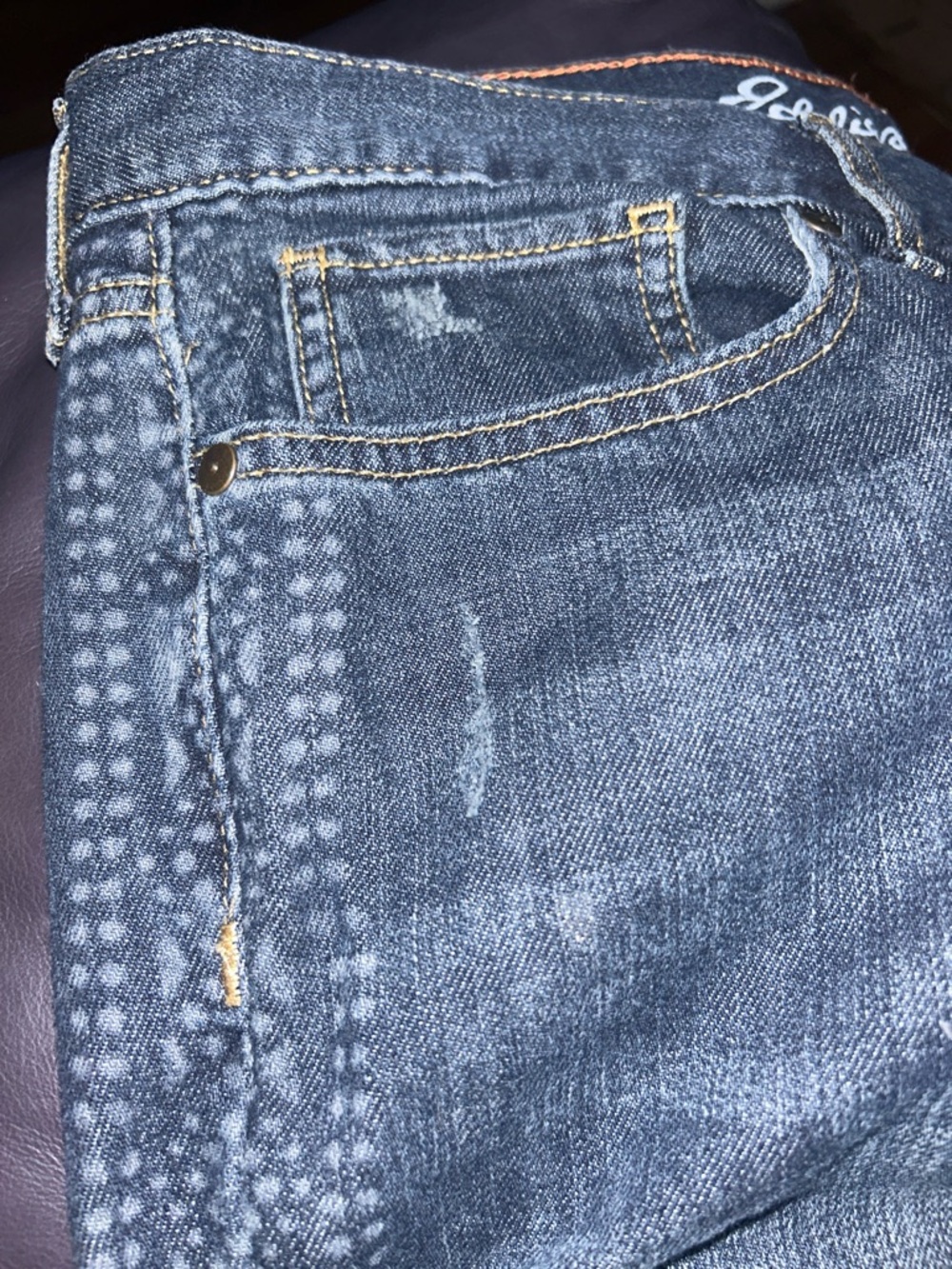 Eddie Bauer Dark Indigo Straight-Leg Jeans - Picture 7 of 7